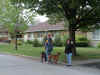 Eileen and Mark with the Dogs at the house.jpg (91418 bytes)