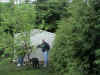 MarkandMattwithMomsshed.jpg (87846 bytes)